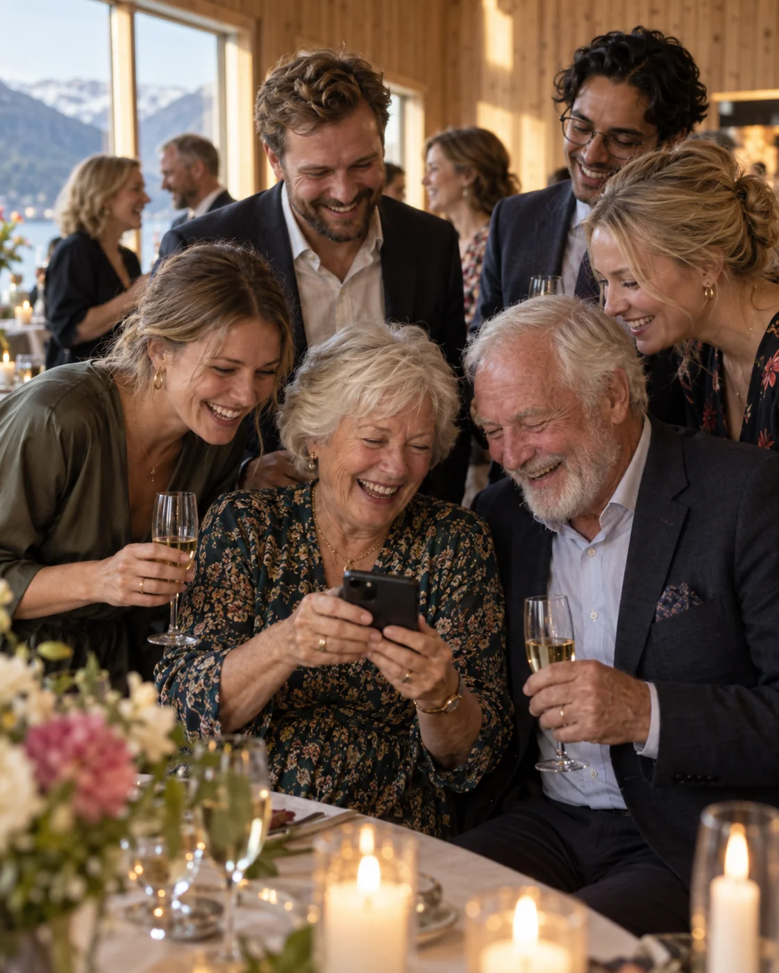 Festen, från varje bord.